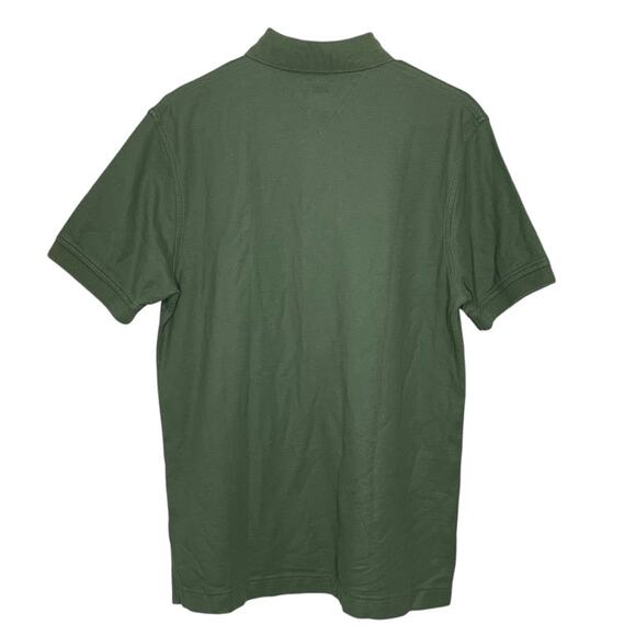 Tommy Hilfiger Short Sleeve Polo Shirt Size S Olive Green - Picture 7 of 11